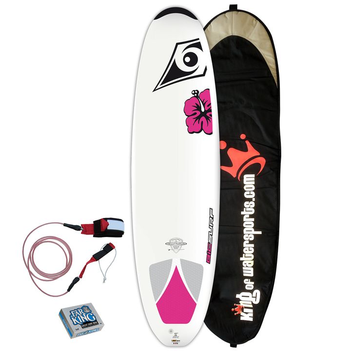 Bic Surf 7'0 EGG Wahine Surfboard 2014 Package