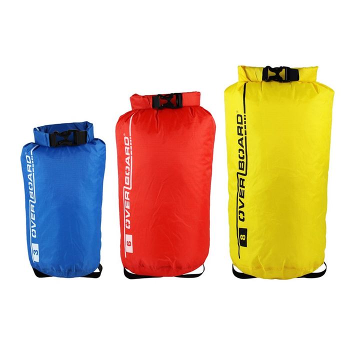 Overboard Waterproof Dry Bag Multipack Divider Set 3L + 6L + 8L