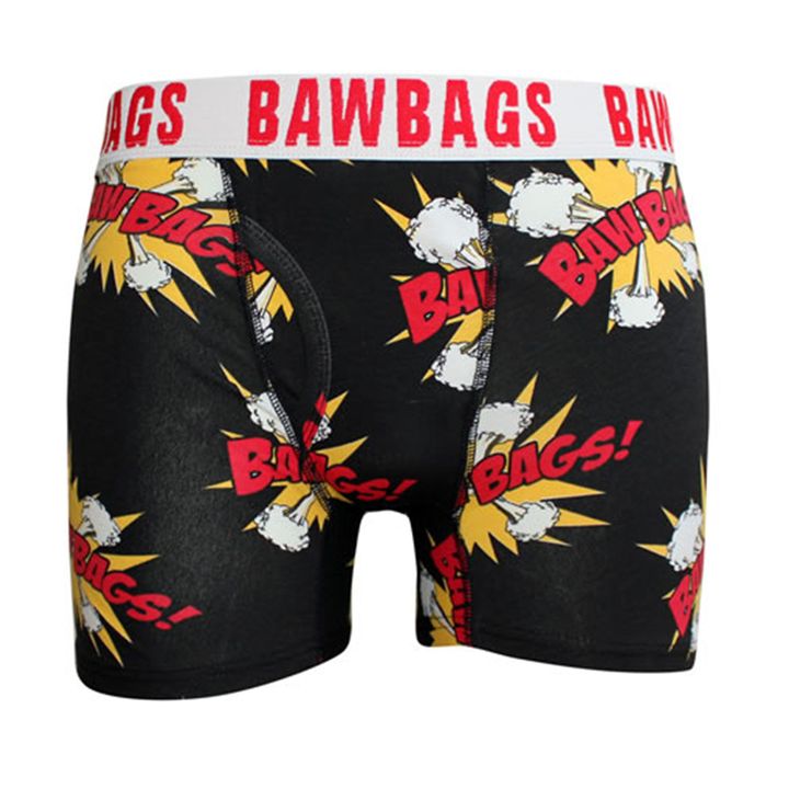 Bawbags Kapow Black Boxer Shorts