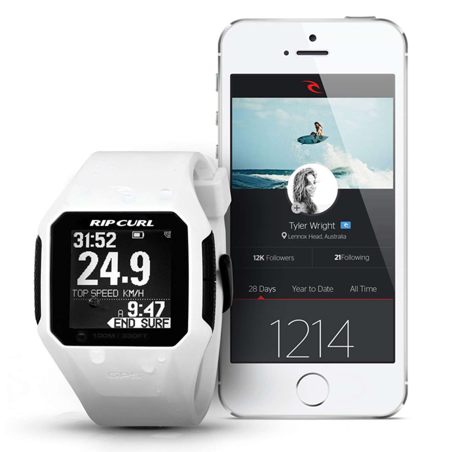 rip curl gps surf watch