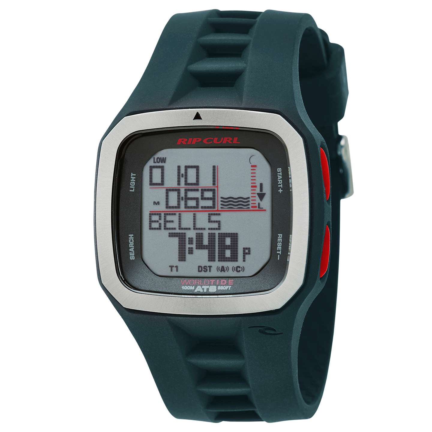 rip curl analog tide watch