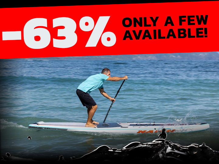 Black Friday 2023 Early Deals - Naish inflatable Race SUP only £499