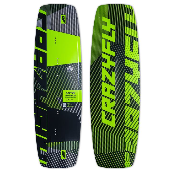 Crazyfly Raptor Ltd Neon 2025 Kiteboard