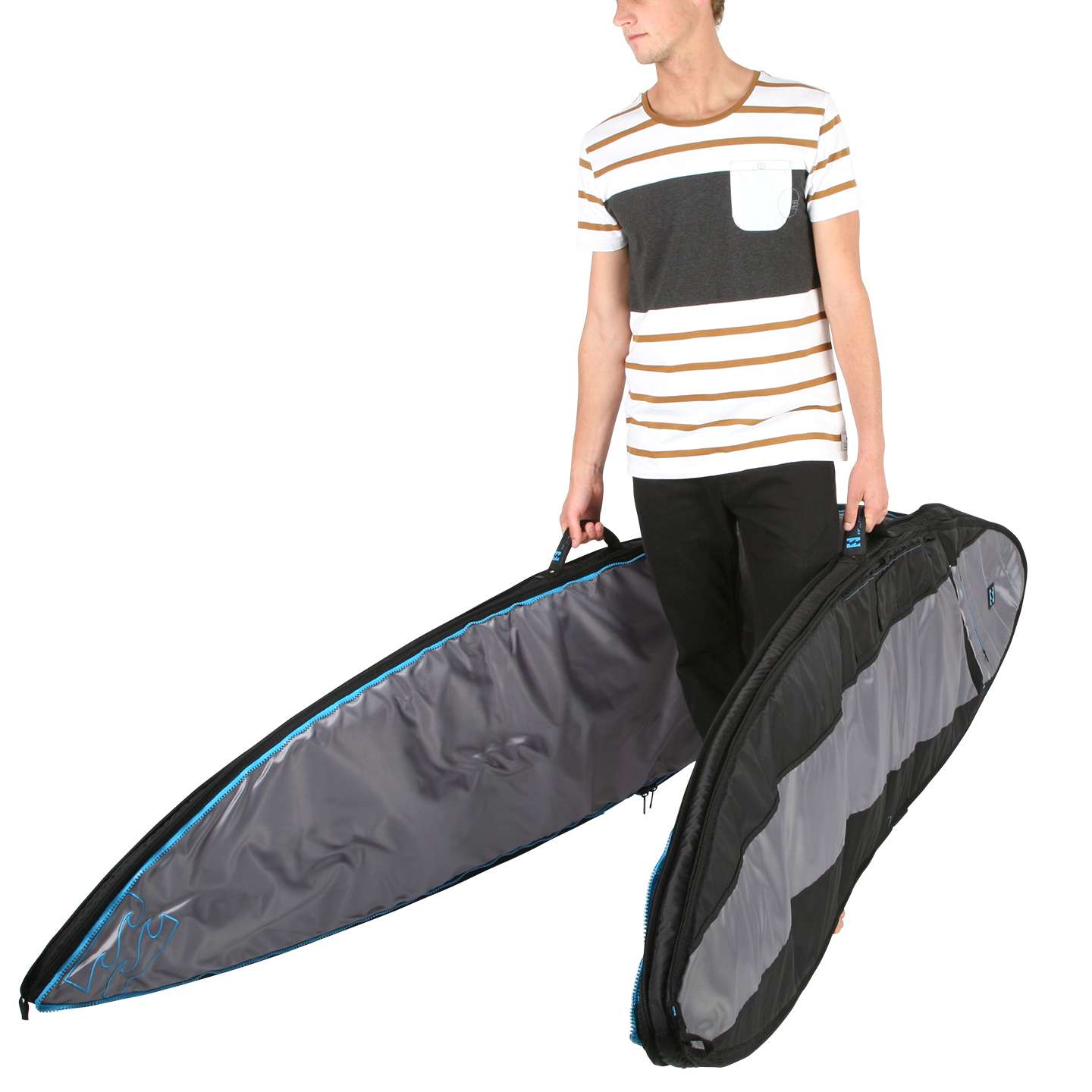 Billabong Platinum Travel Convertible 6 8 3 Boards Bag King of Watersports