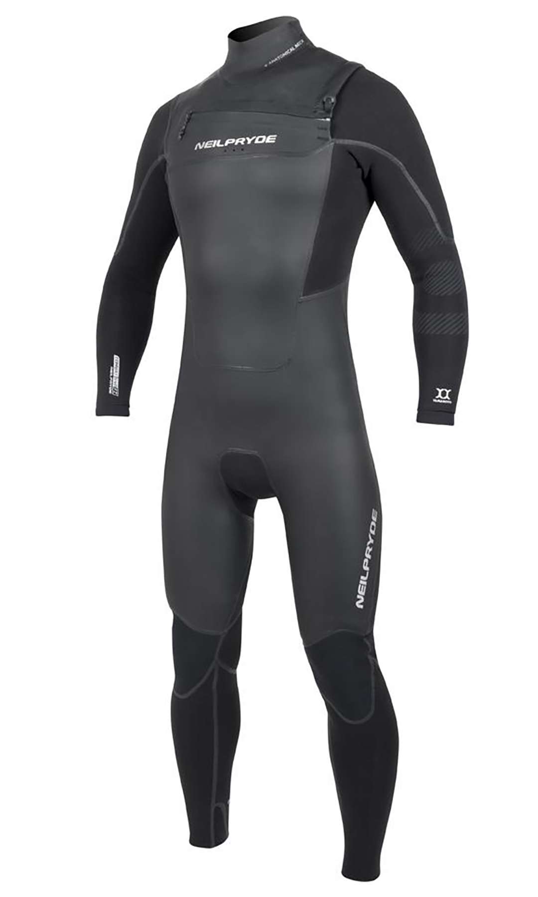 Hotline Wetsuits | Mens Reflex 2.0 4/3mm Wetsuit - Black