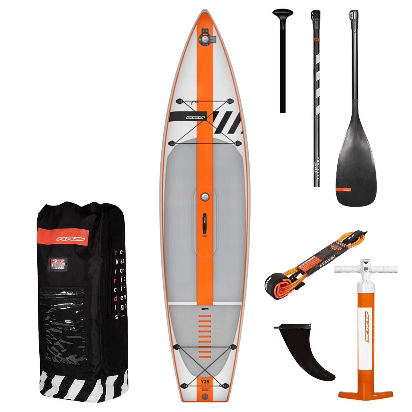 RRD Air Evo Tourer 12'x34 Y25 Inflatable SUP Board | King of Watersports