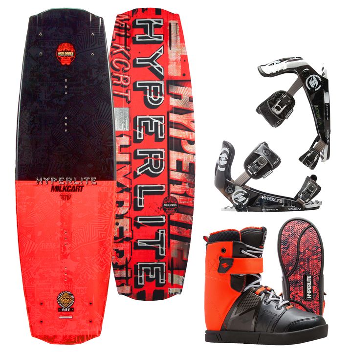 Hyperlite Milkcart Wakeboard 2016 Package