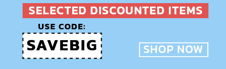 use code = SAVEBIG