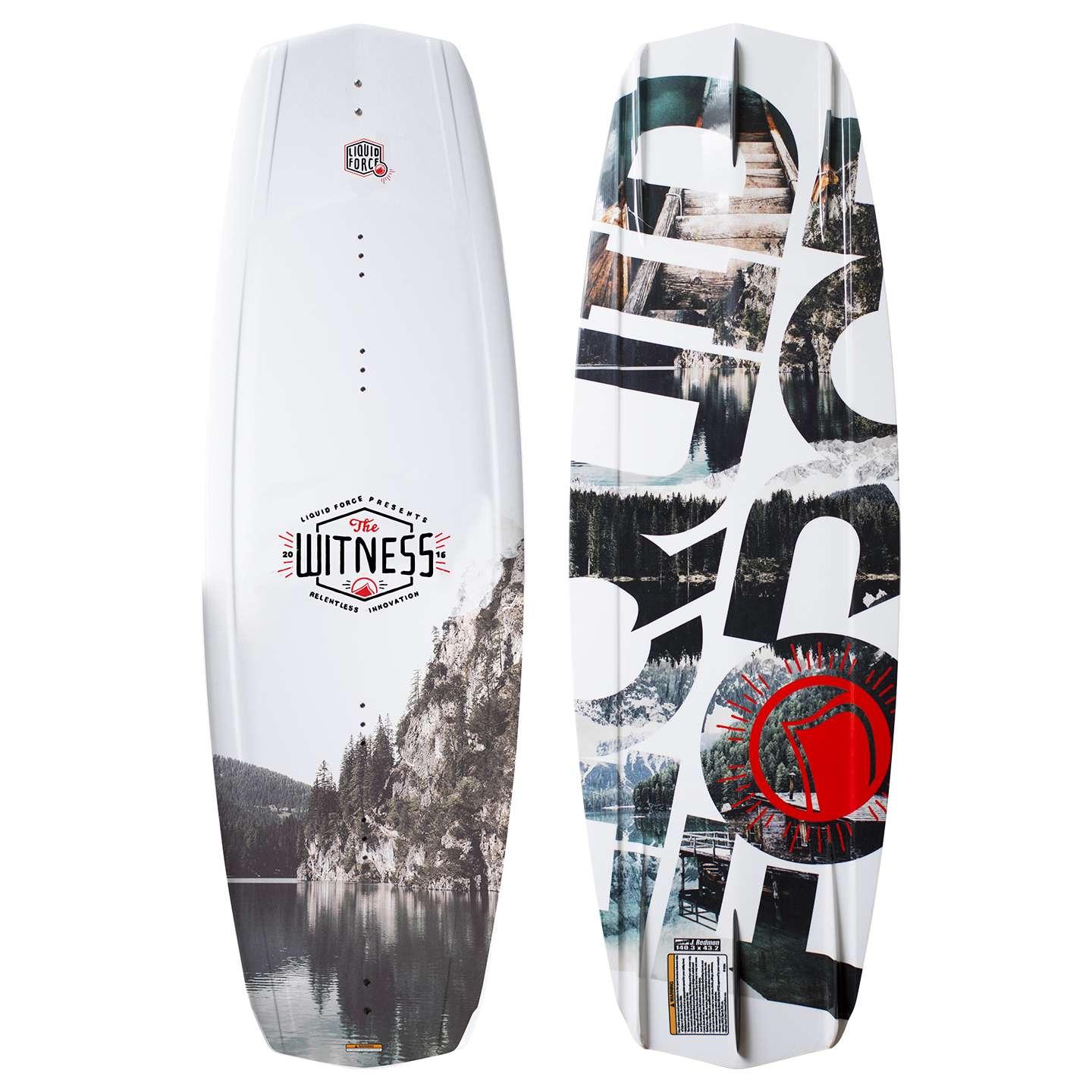 LIQUID FORCE WITNESS 132 ウェイクボード Liquid Force Witness Wakeboard, Blank | Overton's
