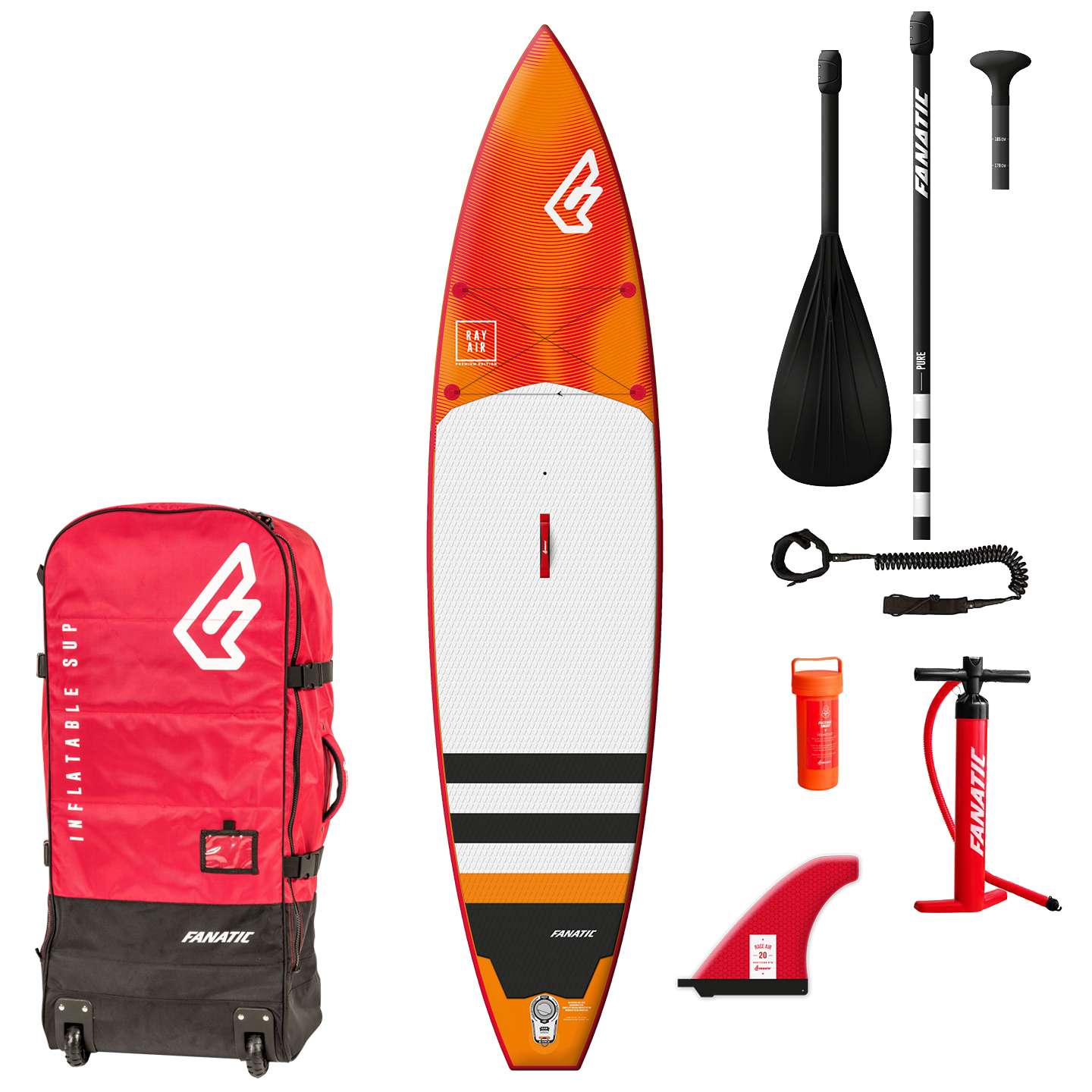 Fanatic Ray Air Premium 2019 12'6 Inflatable SUP | King of Watersports