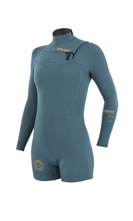 Manera Womens Seafarer Hybrid Front Zip 3/2 Wetsuit 2023