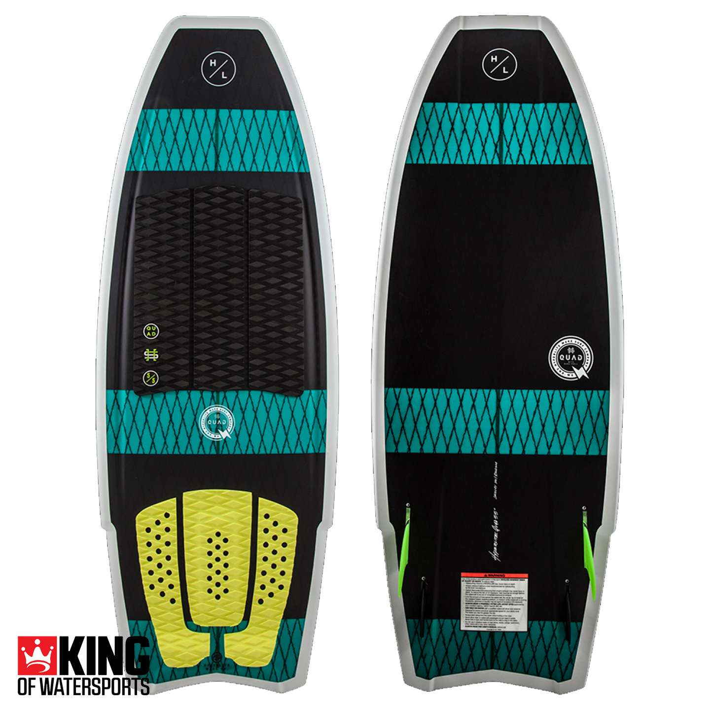 贅沢品 Hyperlite Watersports of King | 2018 Wakesurfer BWF Quad サーフィン・ボディボード