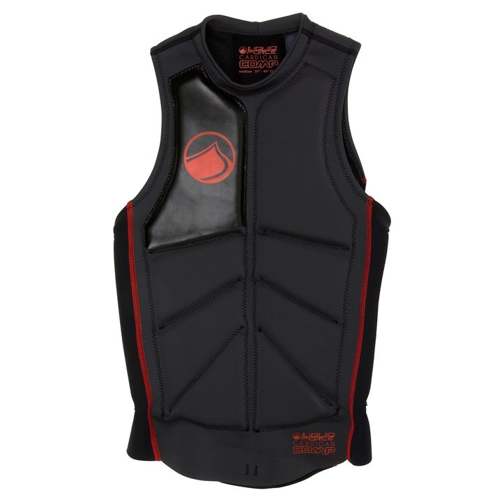 Liquid Force Cardigan Wake Impact Vest 2013 Red