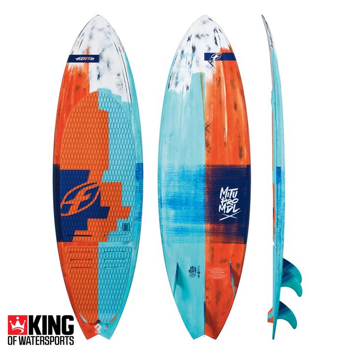 F-One Mitu Monteiro Carbon 2018 Kite Surfboard