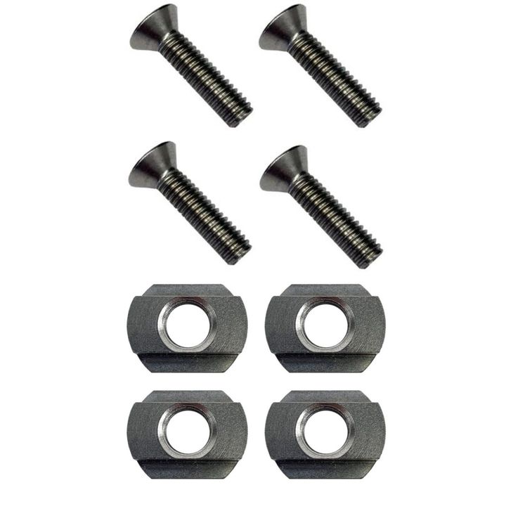 Slingshot Foil Track Mounting Nuts/Bolts (M8) King of Watersports