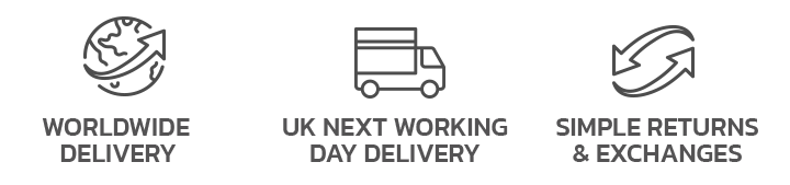 Worldwide Delivery | UK Next Working Day Delivery | Simple Returns & Exchanges