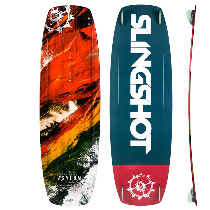 SLINGSHOT ASYLUM 138 &amp; DUARY V5 カイトボード SLINGSHOT ASYLUM 138 & DUARY V5 カイトボード - メルカリ