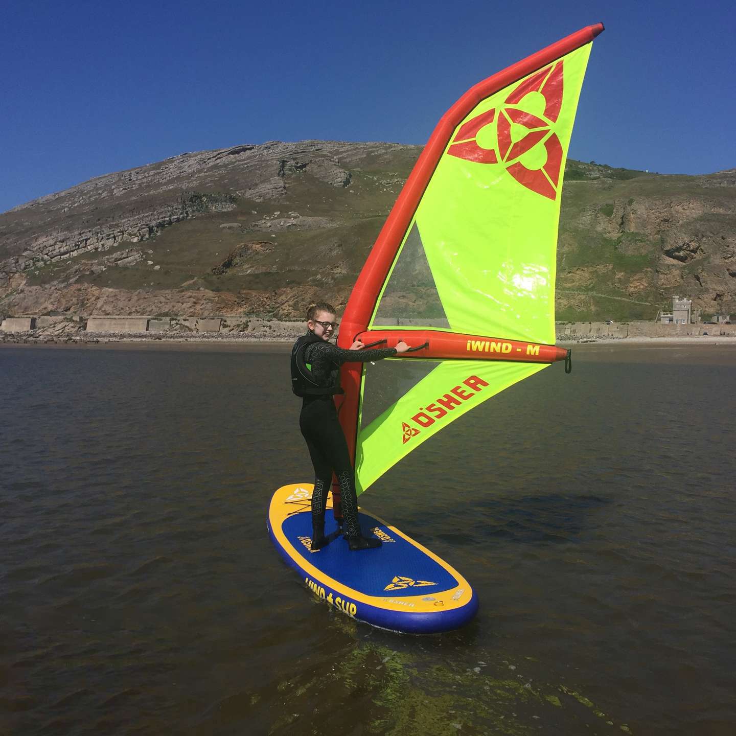 Inflatable windsurf rig discount