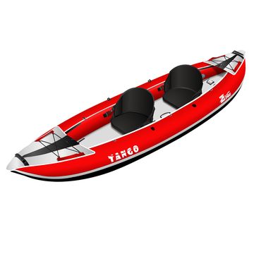 Zpro Tango 2 man Inflatable Kayak Red