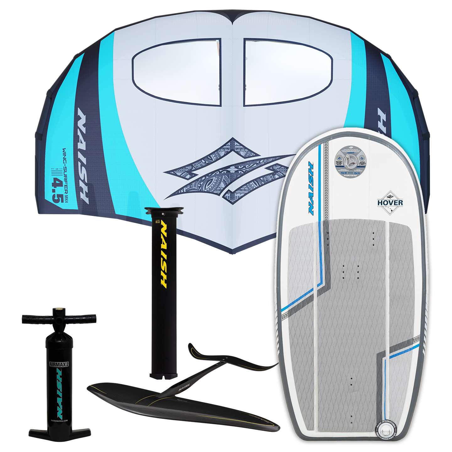 Naish S27 Wing Surfer MK4 Hover Inflatable Package King of Watersports