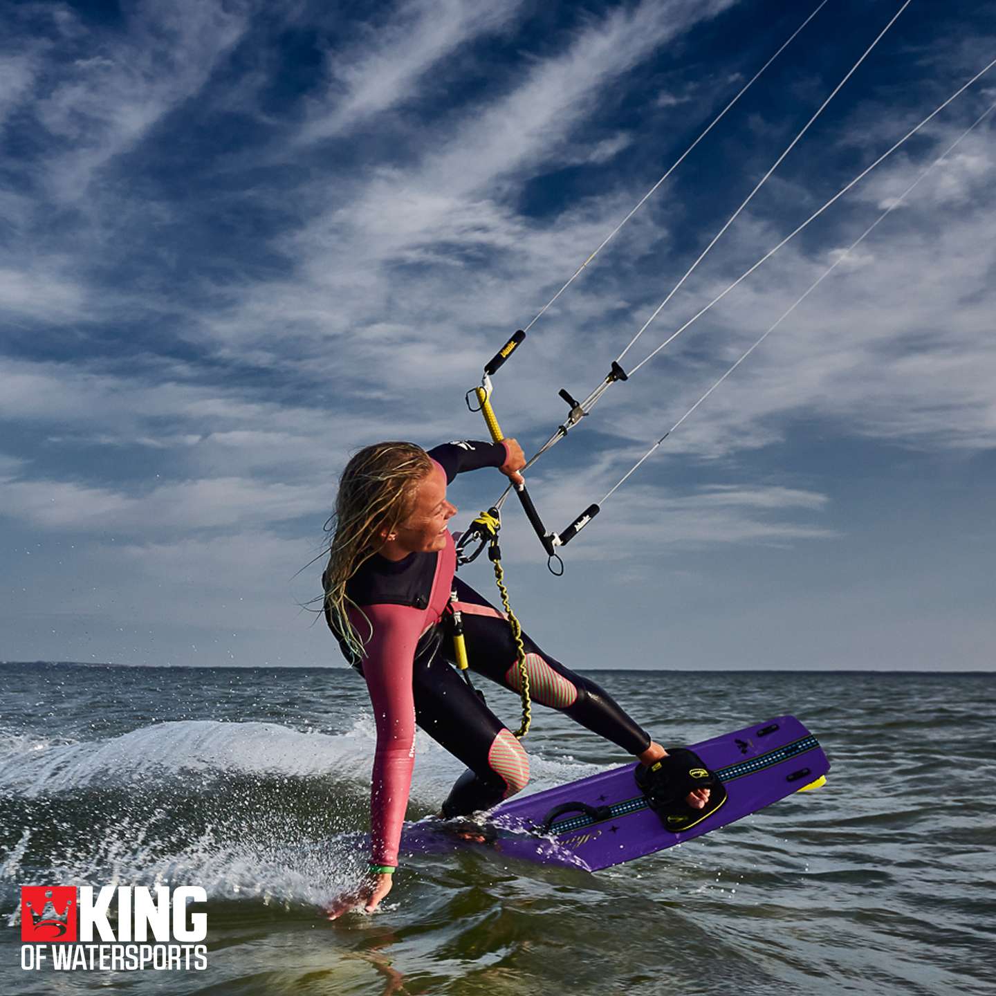 Shinn Monkette Midnight Kiteboard | King of Watersports
