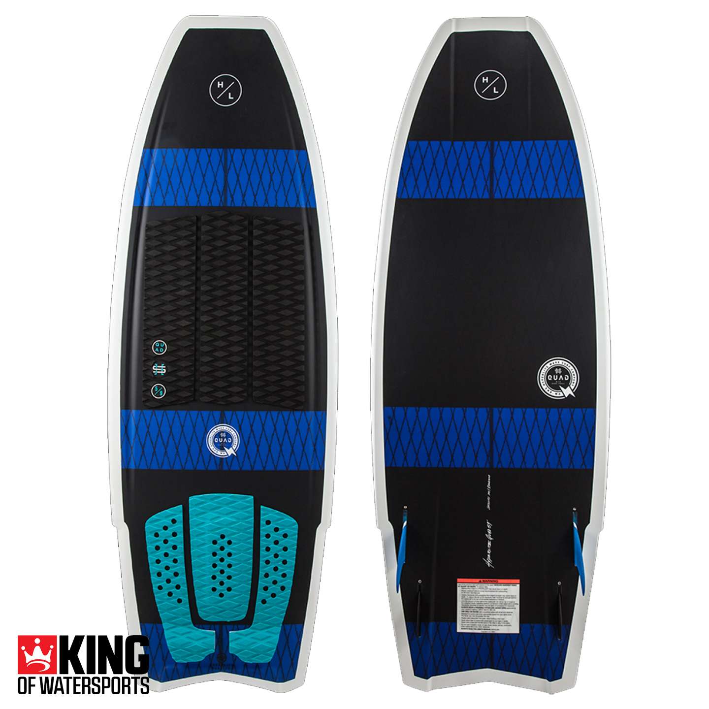 Hyperlite Quad BWF Wakesurfer 2018 | King of Watersports Hyperlite Quad BWF Wakesurfer 2018 | King of Watersports