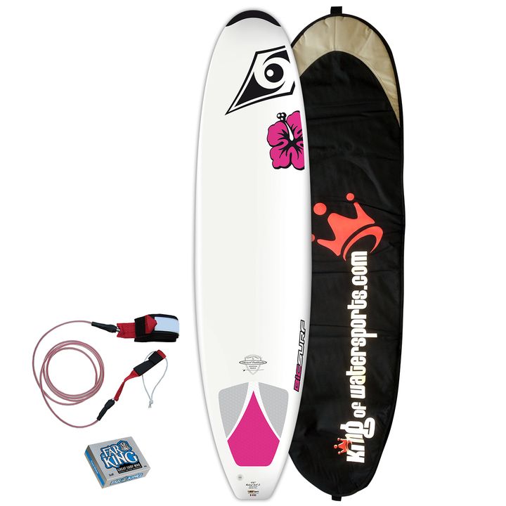 Bic Surf 7'9 Wahine Surfboard 2014 Package