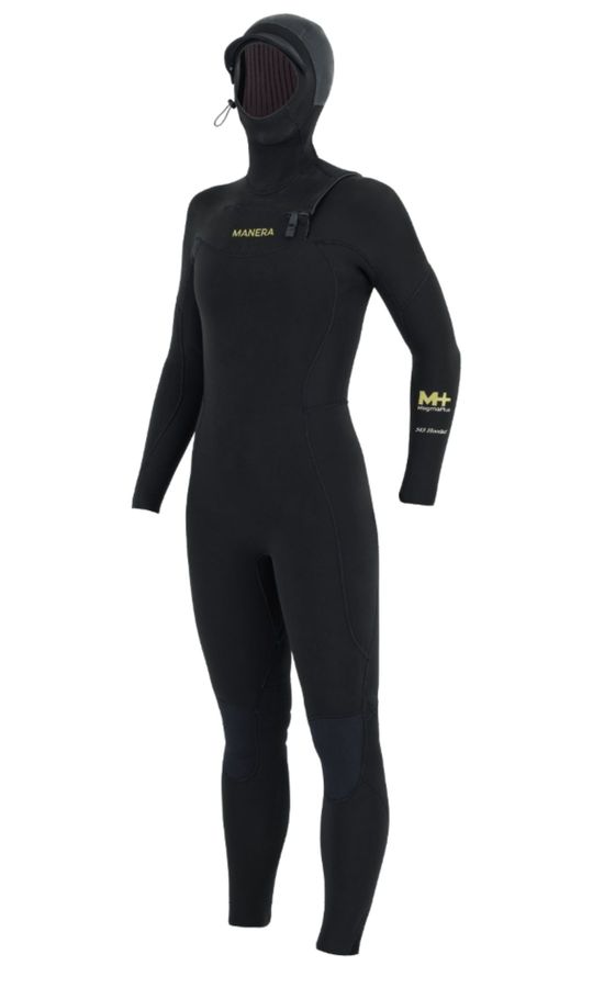 Manera Womens Hooded Magma Front Zip 6/4 Wetsuit 2023