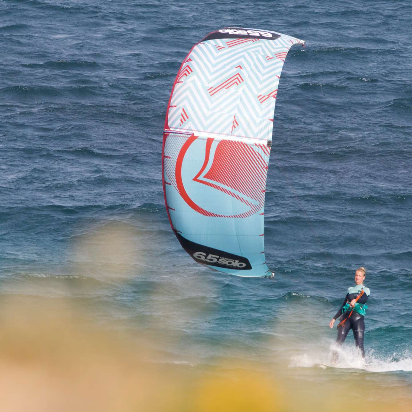 solo kite fishing
