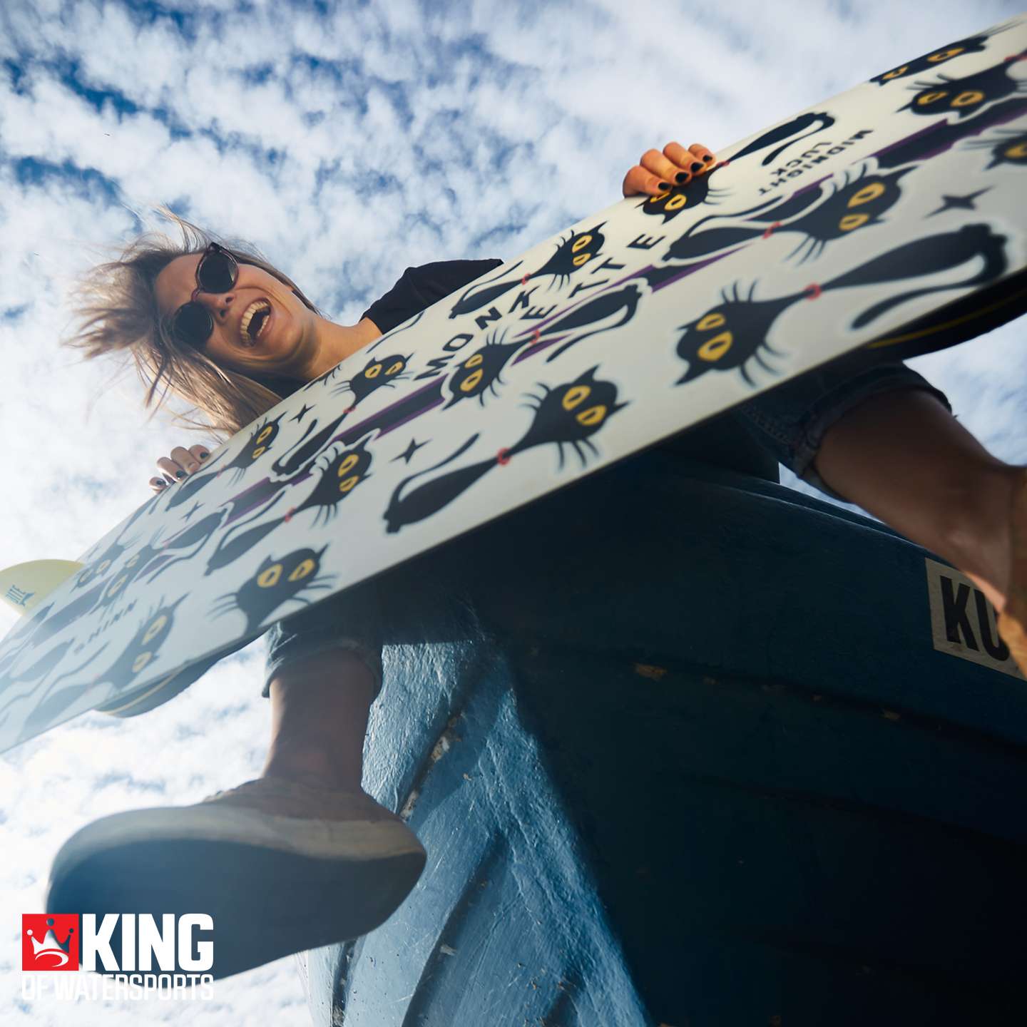 Shinn Monkette Midnight Kiteboard | King of Watersports Shinn Monkette Midnight Kiteboard | King of Watersports