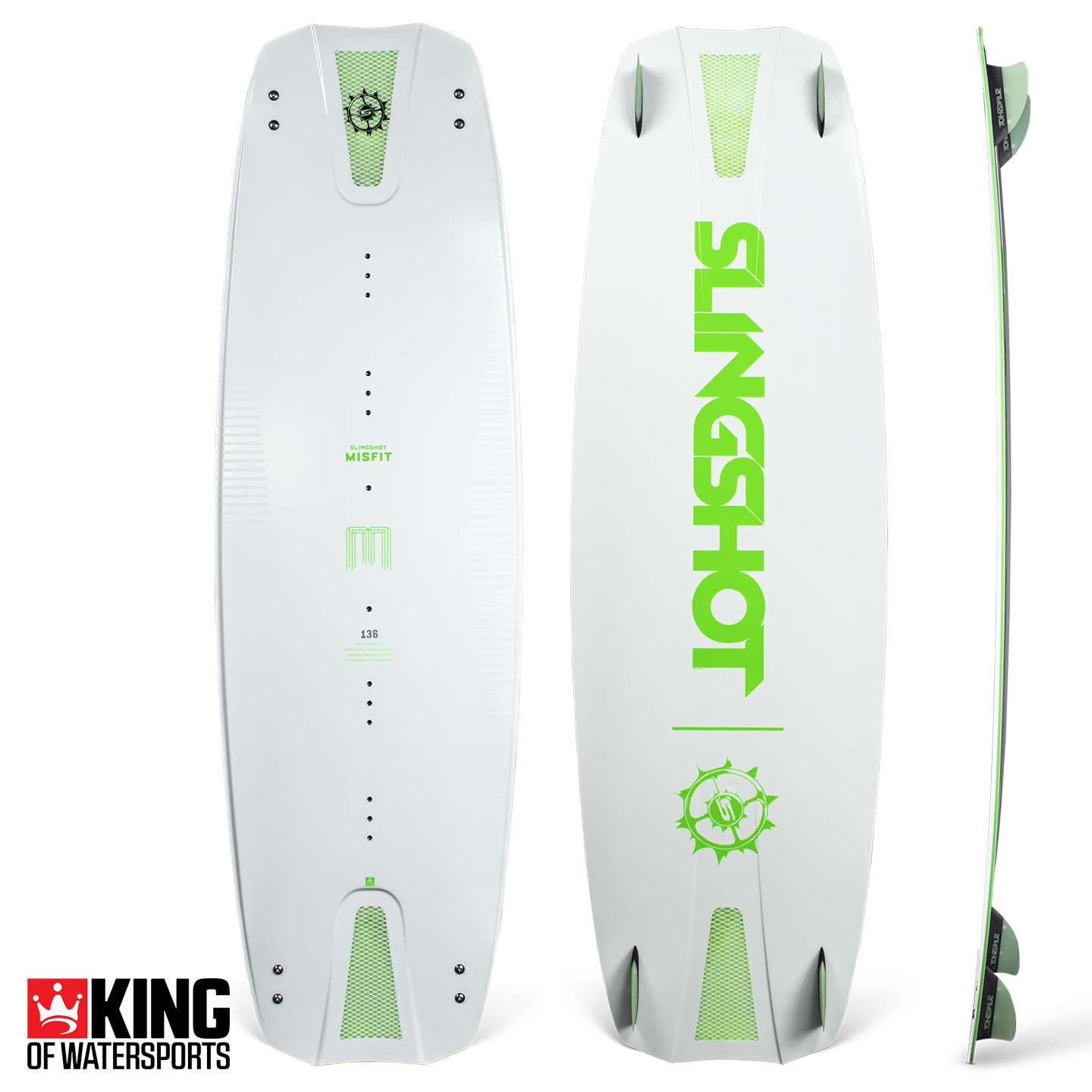 Slingshot Misfit 2019 Kiteboard | King of Watersports Slingshot Misfit 2019 Kiteboard | King of Watersports