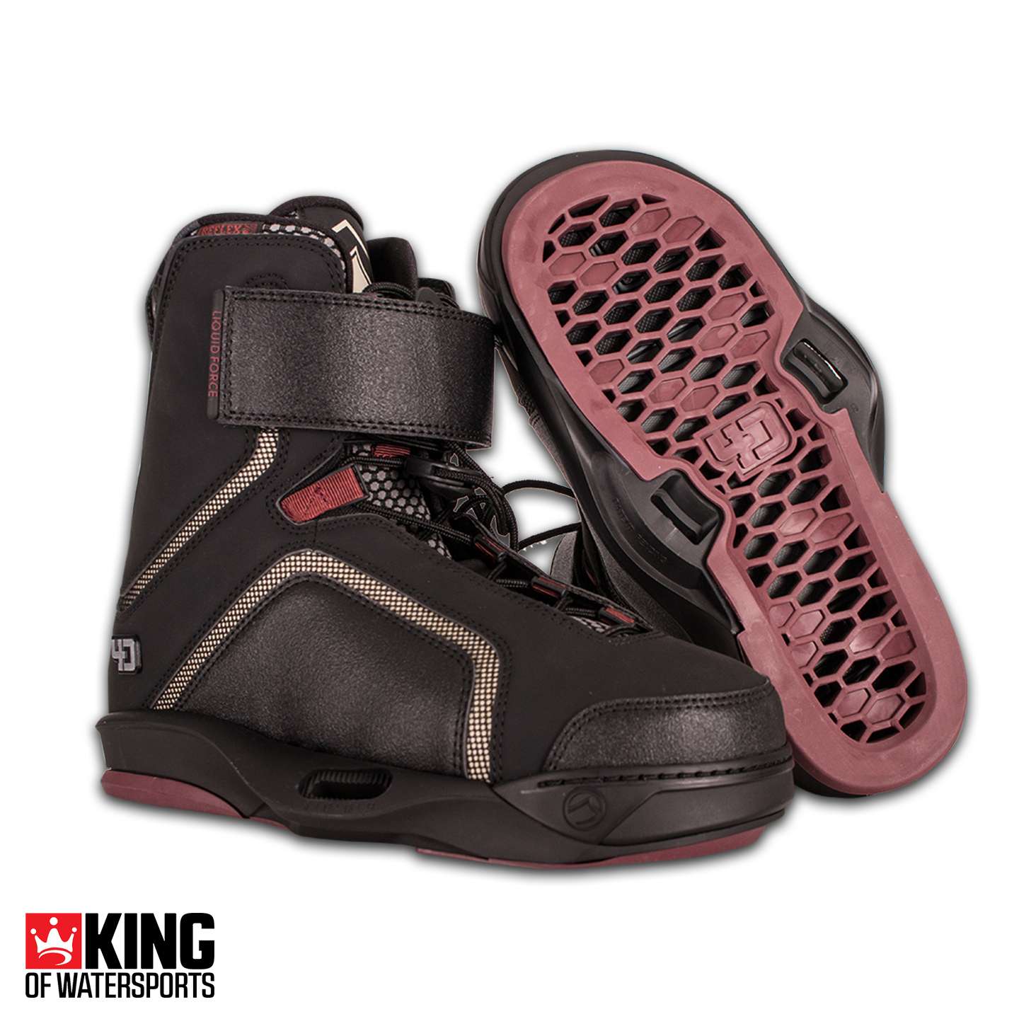 Liquid Force Pulse 4D 2019 Wakeboard Bindings King of Watersports