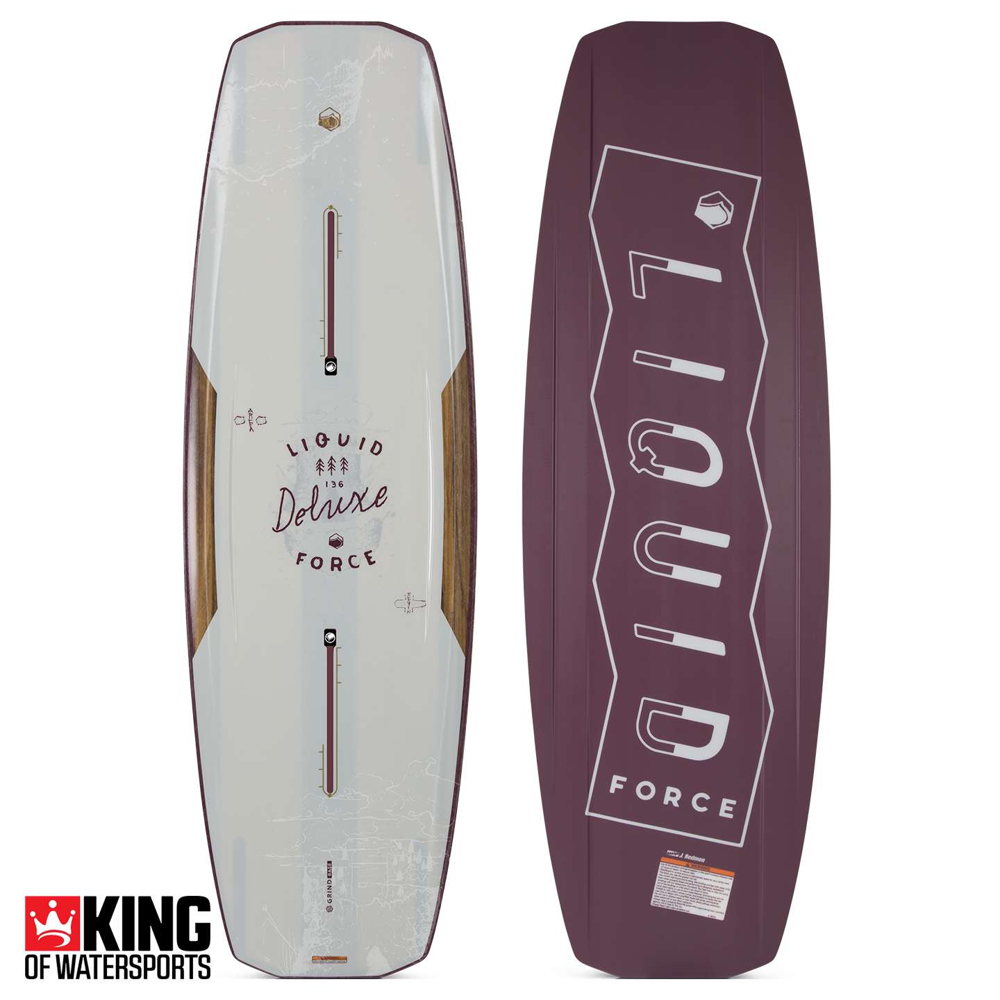 Liquid Force Deluxe 2018 Wakeboard | King of Watersports Liquid Force Deluxe 2018 Wakeboard | King of Watersports