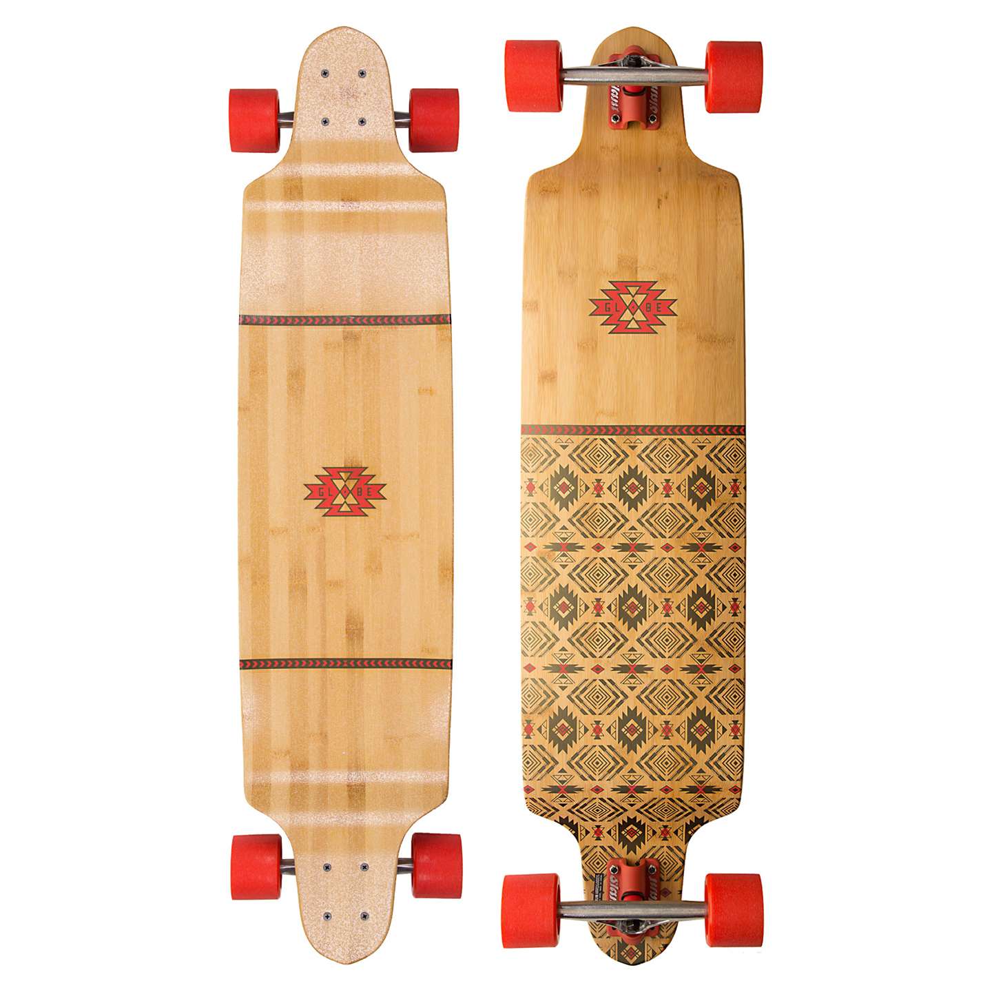 Globe Bannerstone Bamboo Complete Longboard King of Watersports