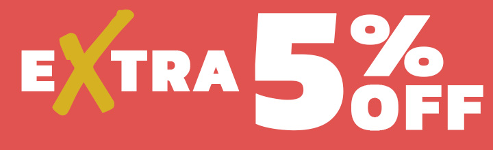 Extra 5% OFF discounted items