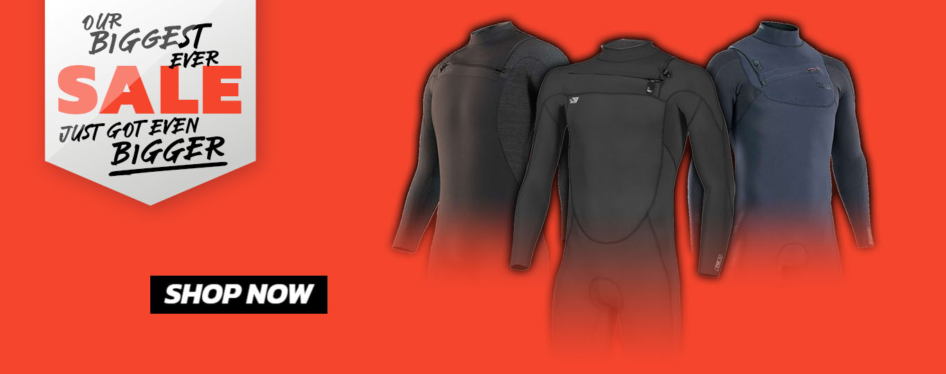 Our Wetsuit Sale just got even Bigger
