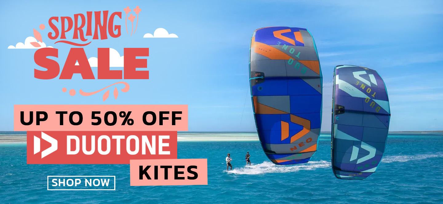 Save up to 50% OFF Duotone Kites