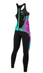 Mystic Womens Diva 2/2 Long John Back Zip Wetsuit