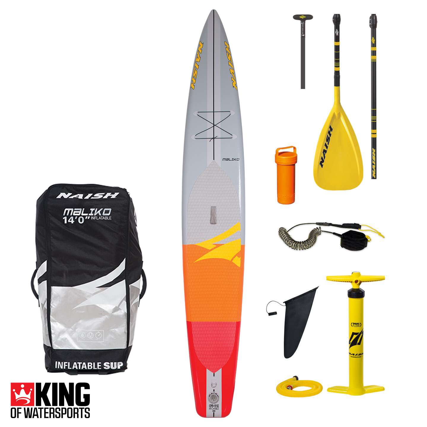 NAISH ONE  inflatable SUP 12’6 Naish ONE Inflatable SUP Review