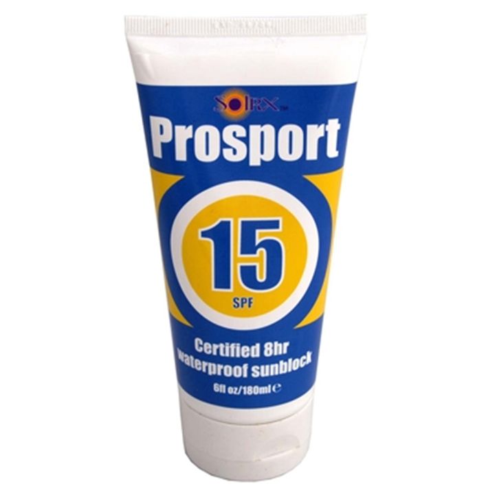 Prosport SPF 15 8 Hour Waterproof Sunscreen