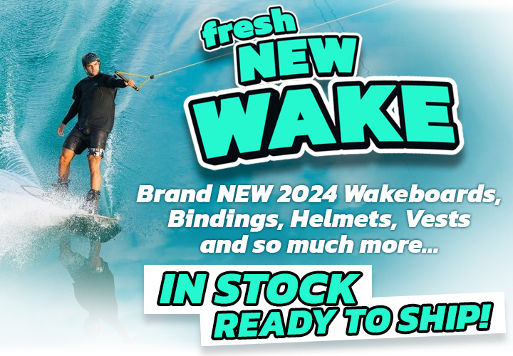 New 2024 Wakeboards and Bindings now in stock