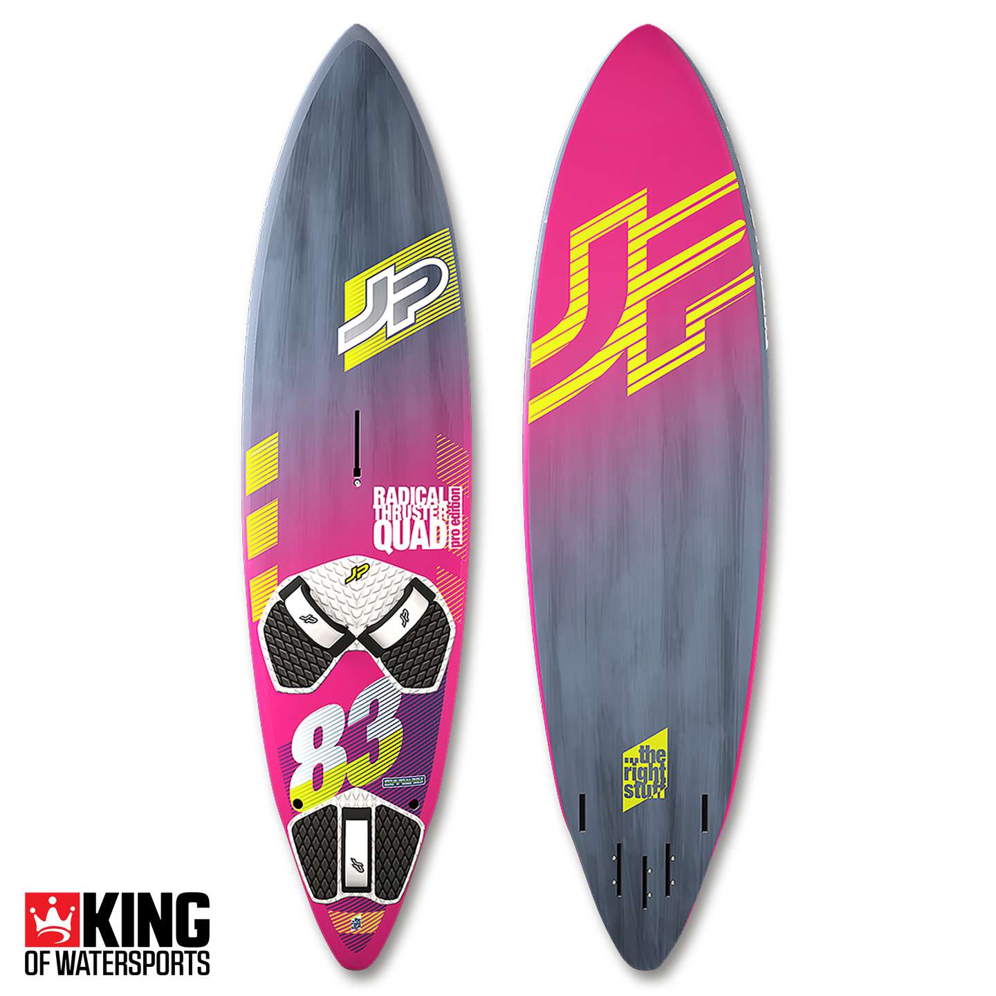 JP Radical Thruster Quad Pro Windsurf Board 2018 | King of