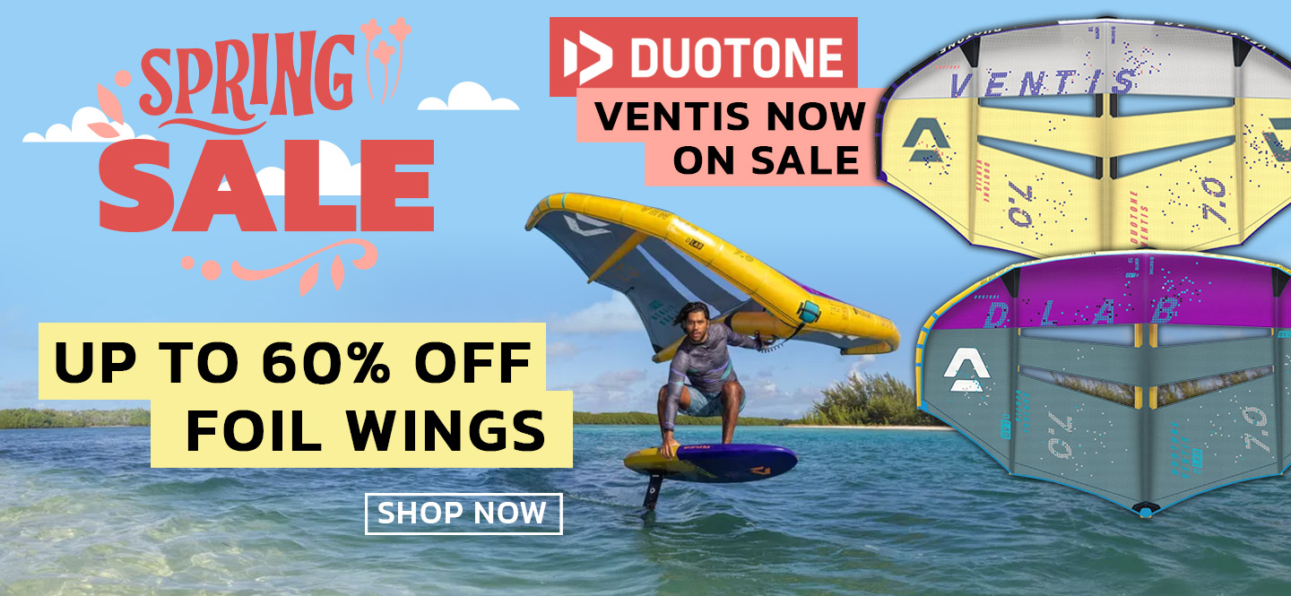Save up to 60% OFF Foil Wings