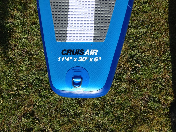 JP CruisAir 11'4 Inflatable SUP Board 2015 End