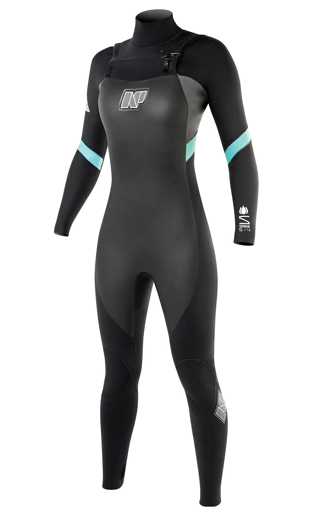 NP Womens Serene 5/4/3 FZ Wetsuit 2015 | King of Watersports