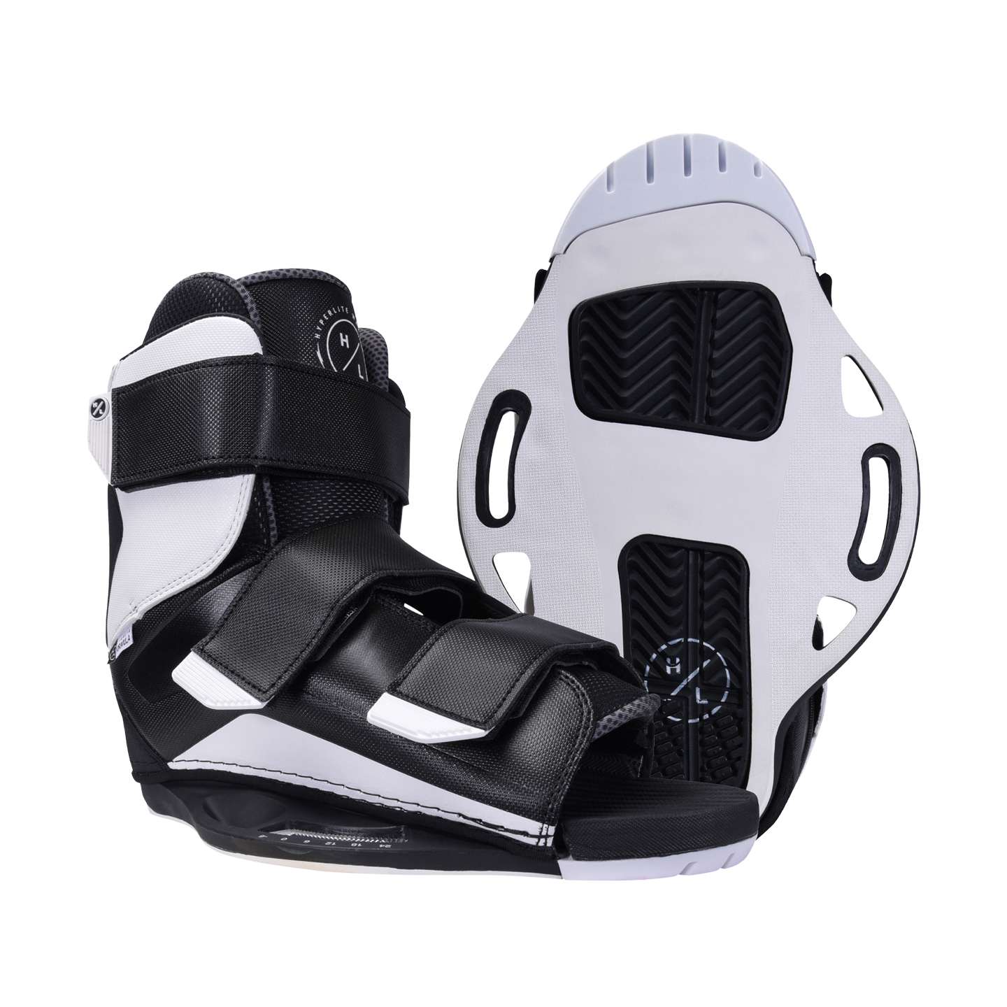 Hyperlite Formula OT 2026 Wakeboard Boots – close-up of the wakeboard boots footbed, liner and heel support