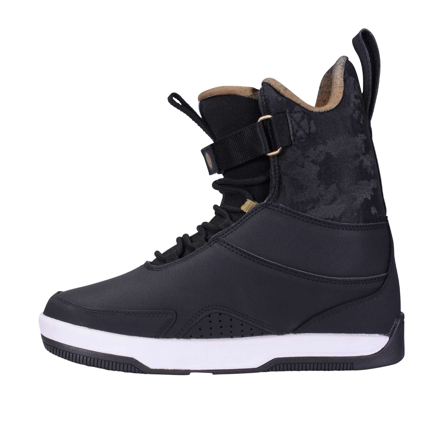 Hyperlite Gooey 2026 Wakeboard Boots – side view of the wakeboard boots with lace, strap and ankle support details