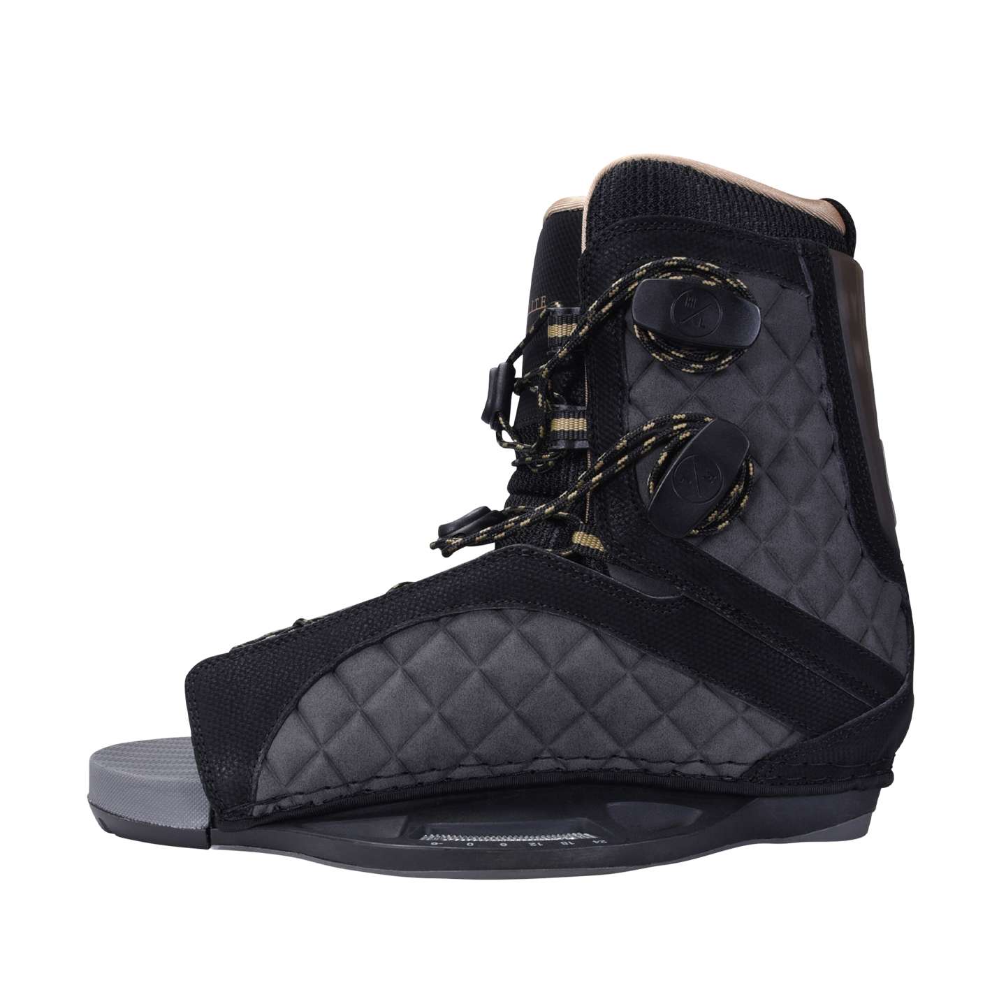 Hyperlite Womens Syn OT 2026 Wakeboard Boots – side view of the wakeboard boots with lace, strap and ankle support details