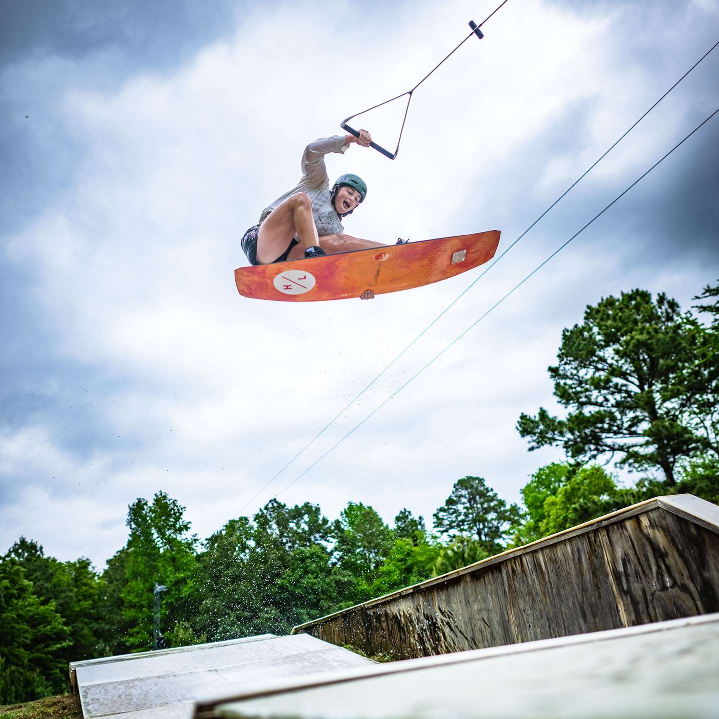 Hyperlite TNT 2026 Wakeboard – alternate view showing the wakeboard shape and base graphic