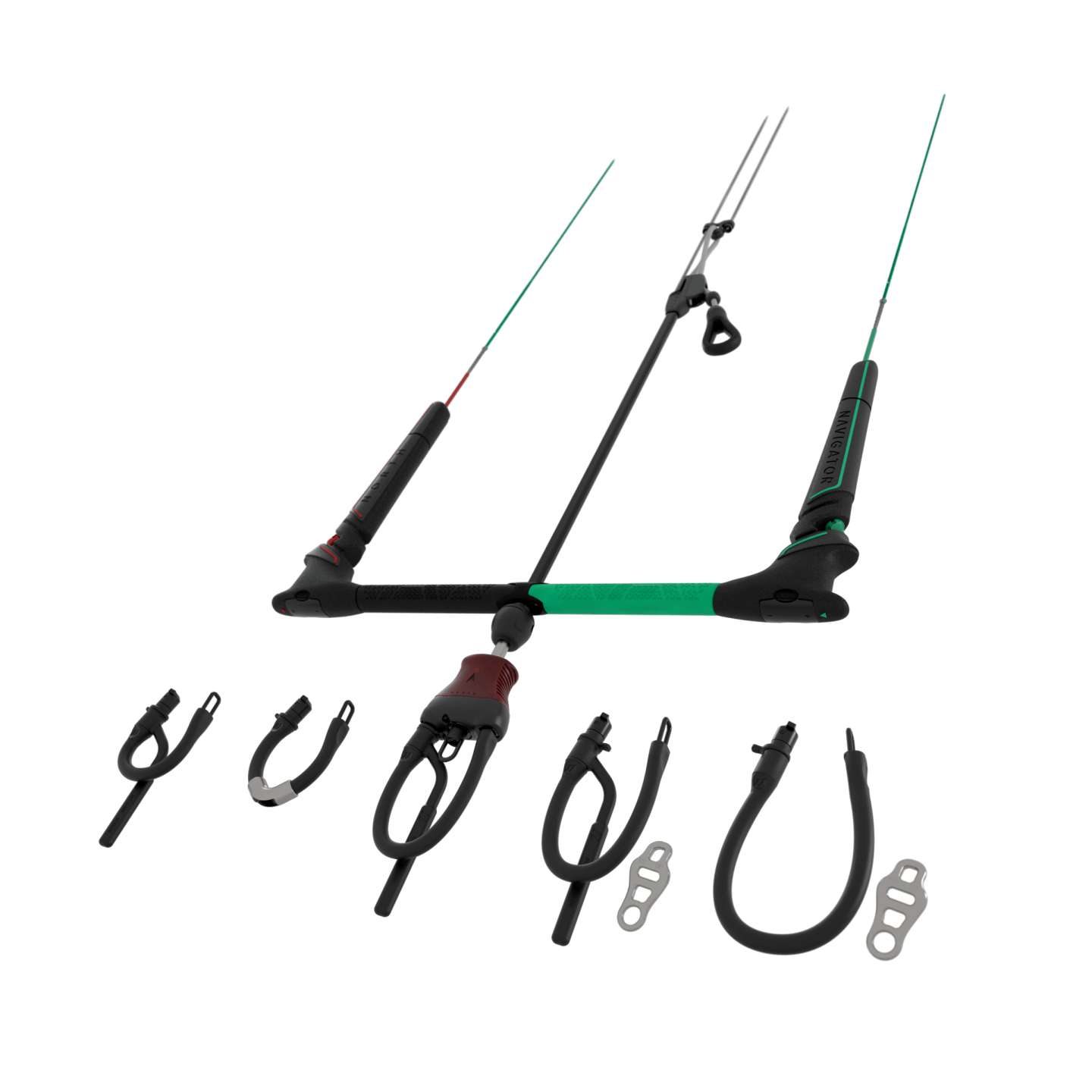 north-navigator-bar-2022-alt2-zoom North Navigator Control System 2025 quick release and chicken loop close-up